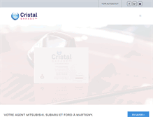 Tablet Screenshot of cristalgarage.ch